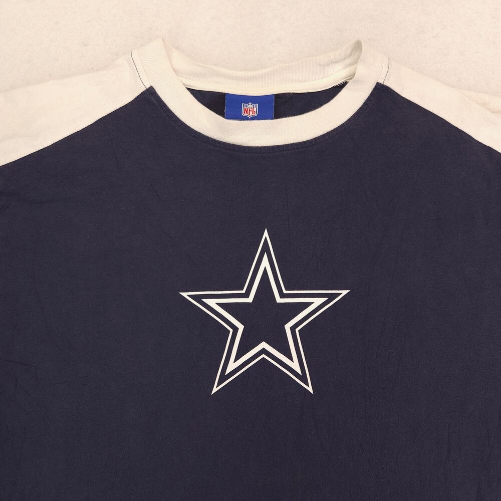 Dallas Cowboys Crew Neck Short Sleeve Football Shirt Mens Size XL Navy 13819